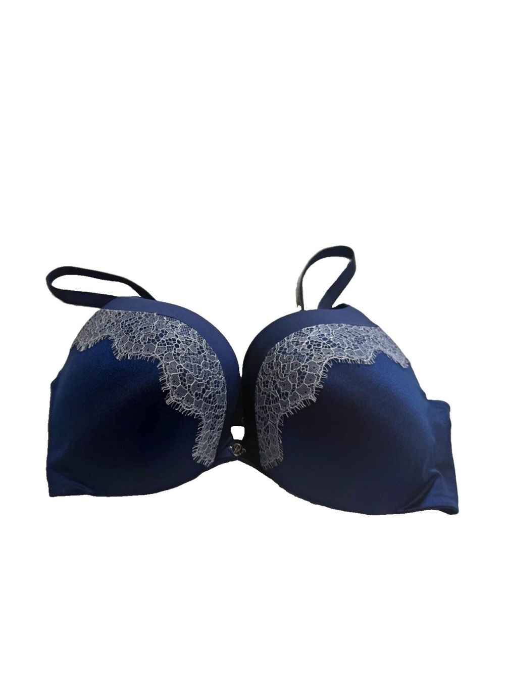 Victoria’s Secret Women’s Blue Lace Push-Up Underwire Bra! 34D